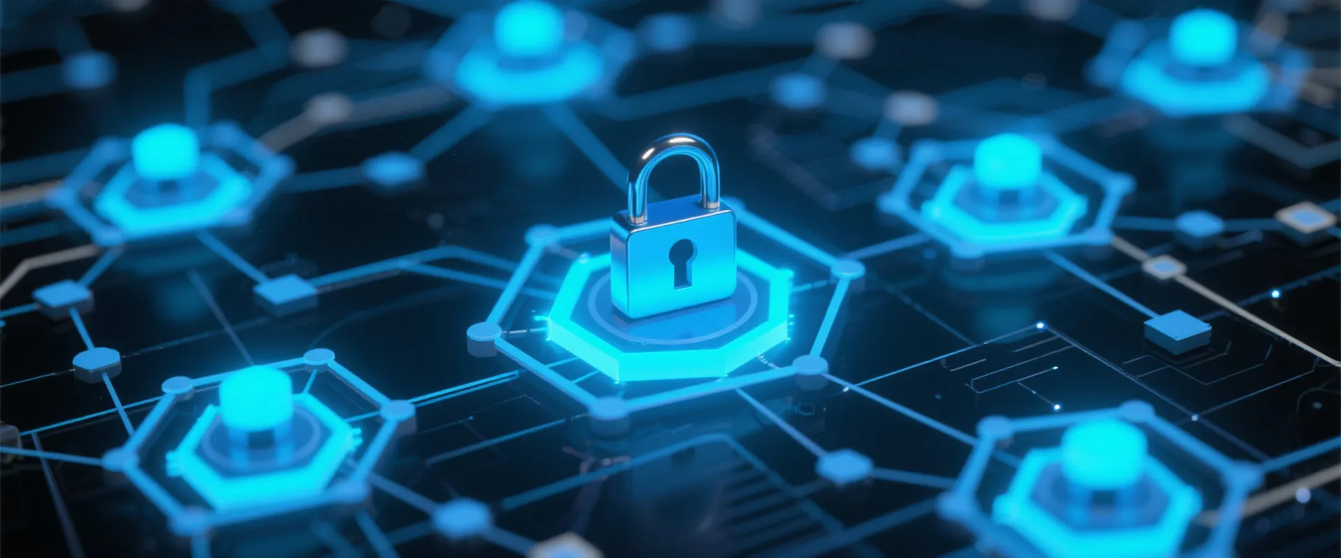 Security Network Background